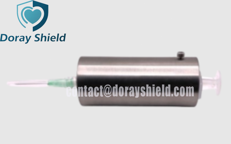 Tc-99m Tungsten Alloy Syringe Shield