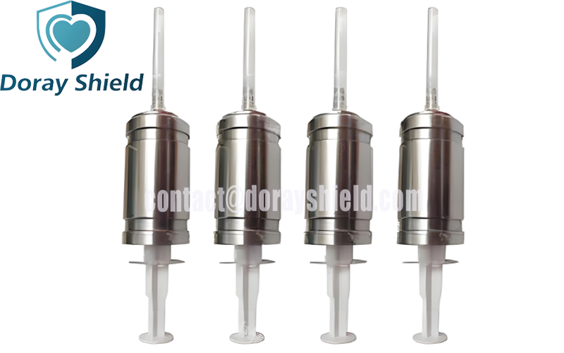 Tc-99m Tungsten Alloy Syringe Shield