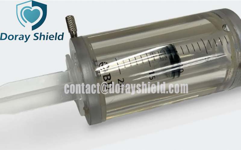 Tc-99m Tungsten Alloy Syringe Shield