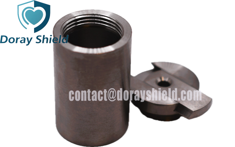 High Density Radiation Shielding Tungsten Vial Pot