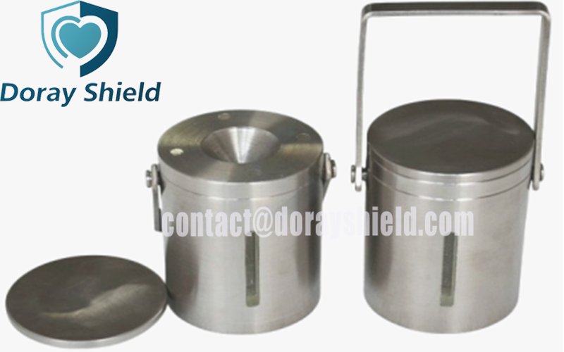 Tungsten Alloy Transport Container For Radiopharmaceutical