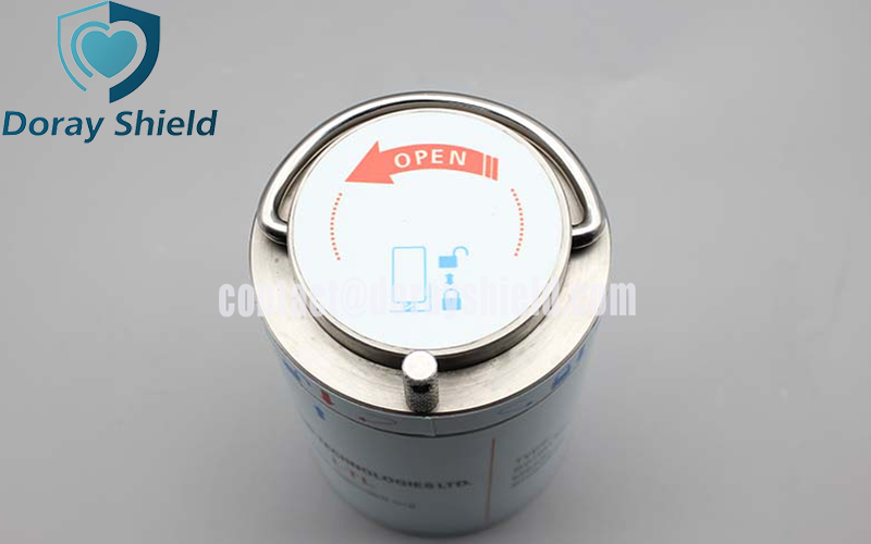 CF18-T Tungsten Shielded Container