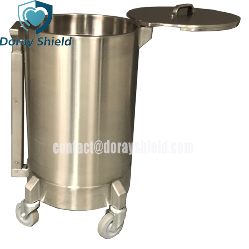 Shielded Waste Decay Barrels