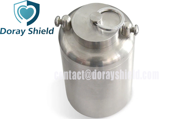 Tungsten Radioactive Source Transport Tank