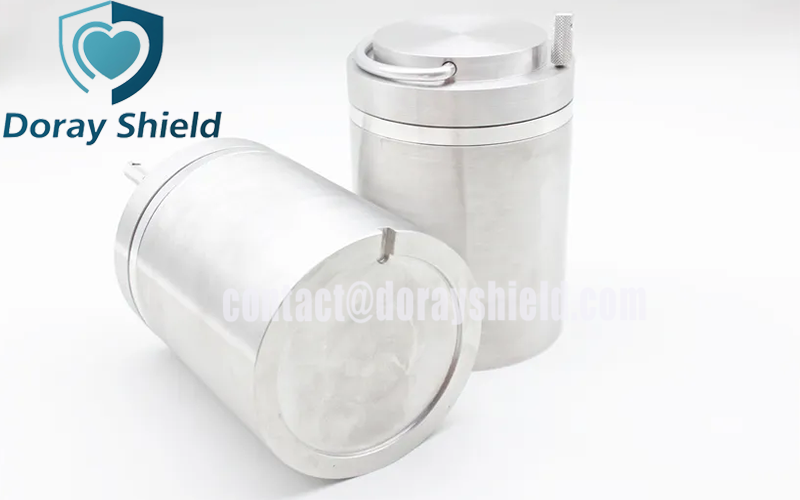 Tungsten Radioactive Source Transport Tank