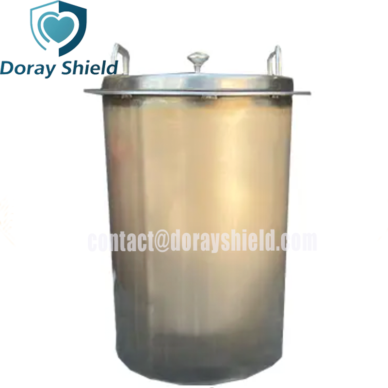 Lead Waste Decay Barrels