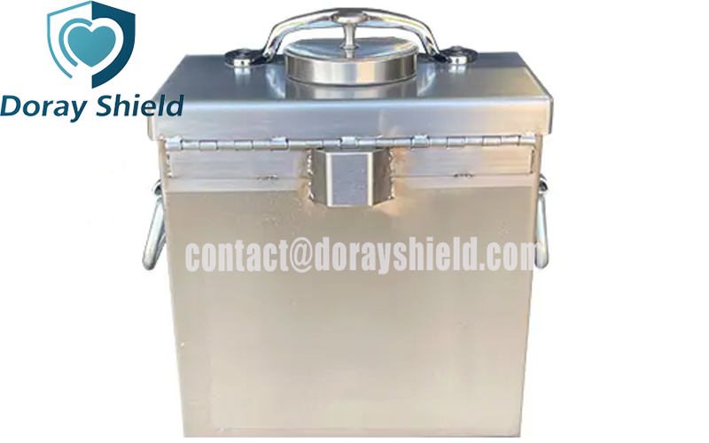 Lead Waste Decay Barrels