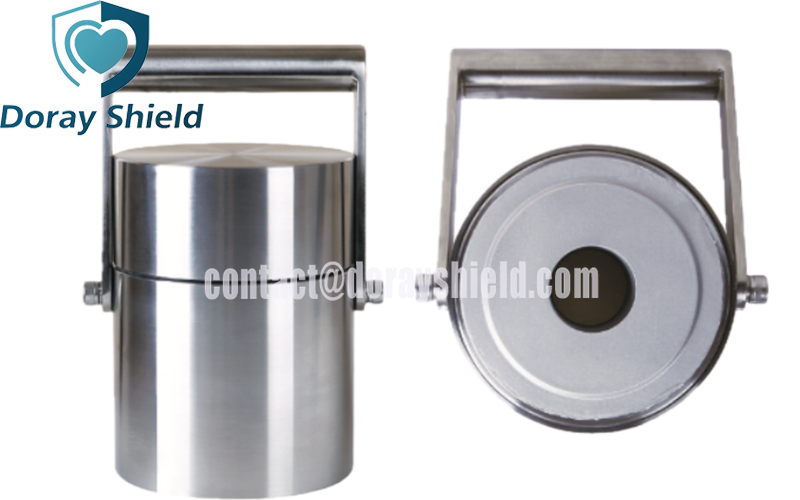 Medical Tungsten Radiation Protection Jar