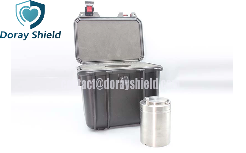 Medical Tungsten Radiation Protection Jar