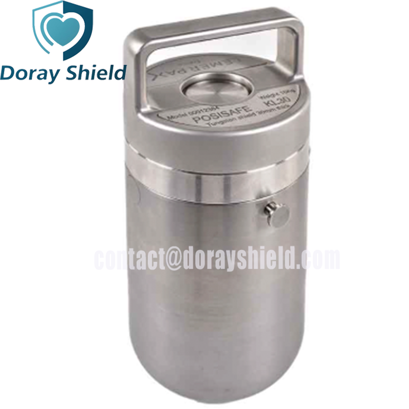 Tungsten Shielding Portable Can