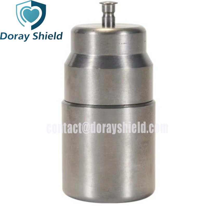 Gamma Radiation Shield Tungsten Protective Jar