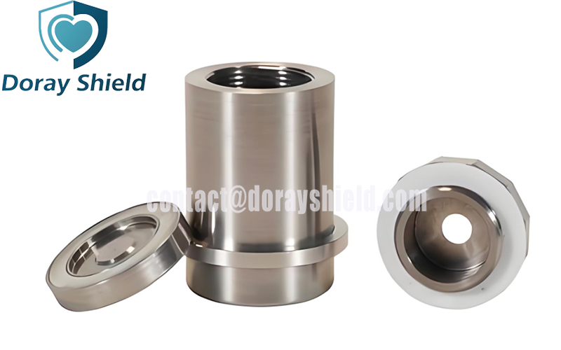 Gamma Radiation Shield Tungsten Protective Jar