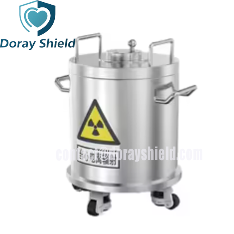 Lead Shielded Waste Drums