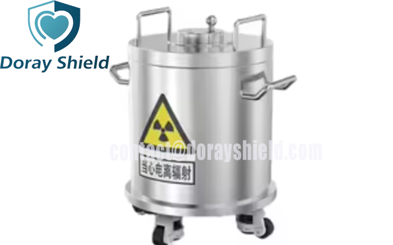 Lead Shielded Waste Drums