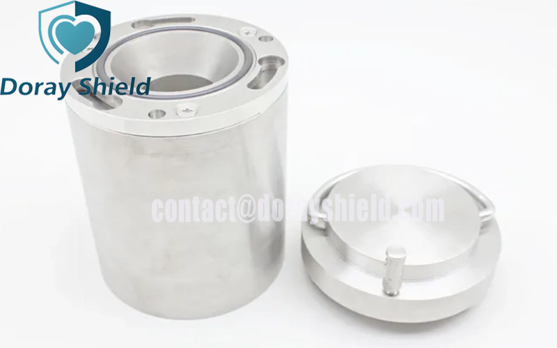 Tungsten Alloy Isotope Container