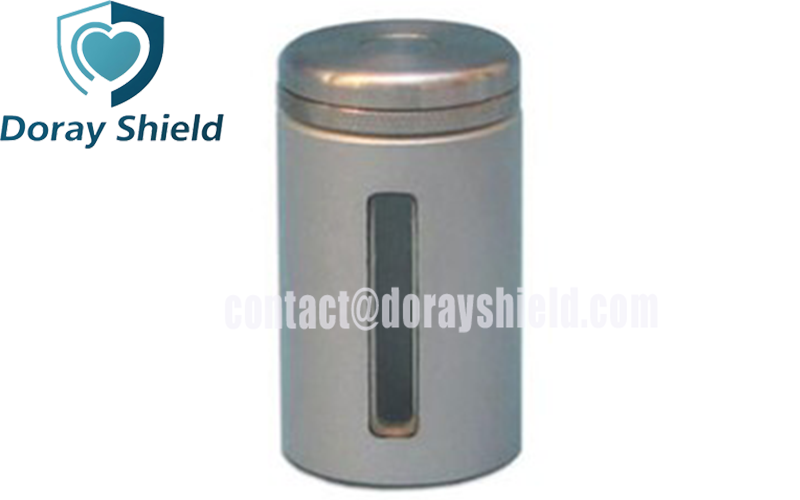 Tungsten Alloys Vial Shield With Cap 