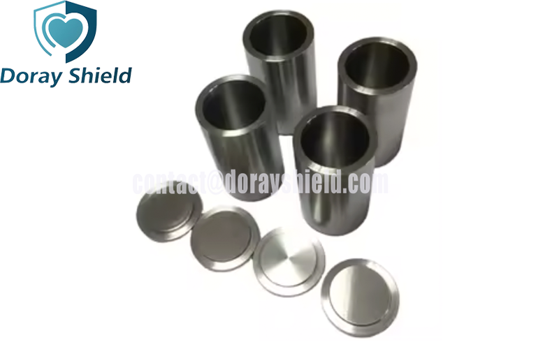 Tungsten Alloys Vial Shield With Cap 