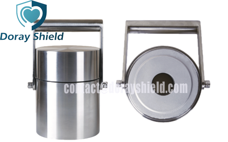 Tungsten Syringe Shielded Container