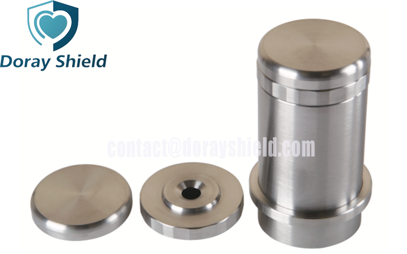 Tungsten Syringe Shielded Container