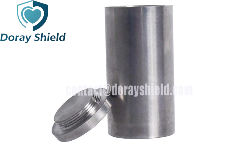 Tungsten Vial Shielding Container