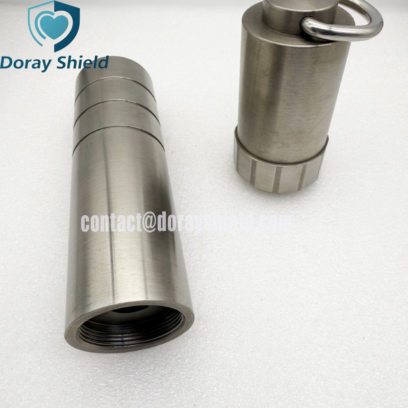 Tungsten Alloy Radiation Shield Unit Dose Pig