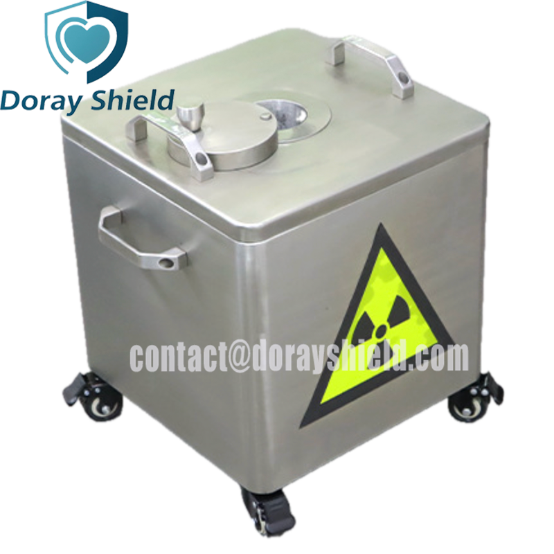 Radiation Shielding Lead Waste Container
