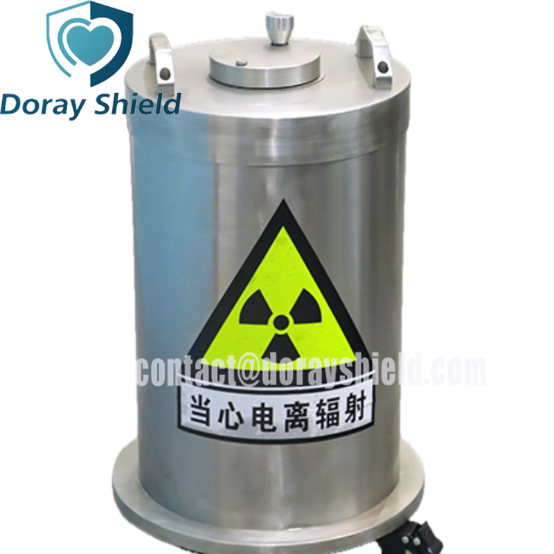 Gamma Ray Shielding Lead Waste Container