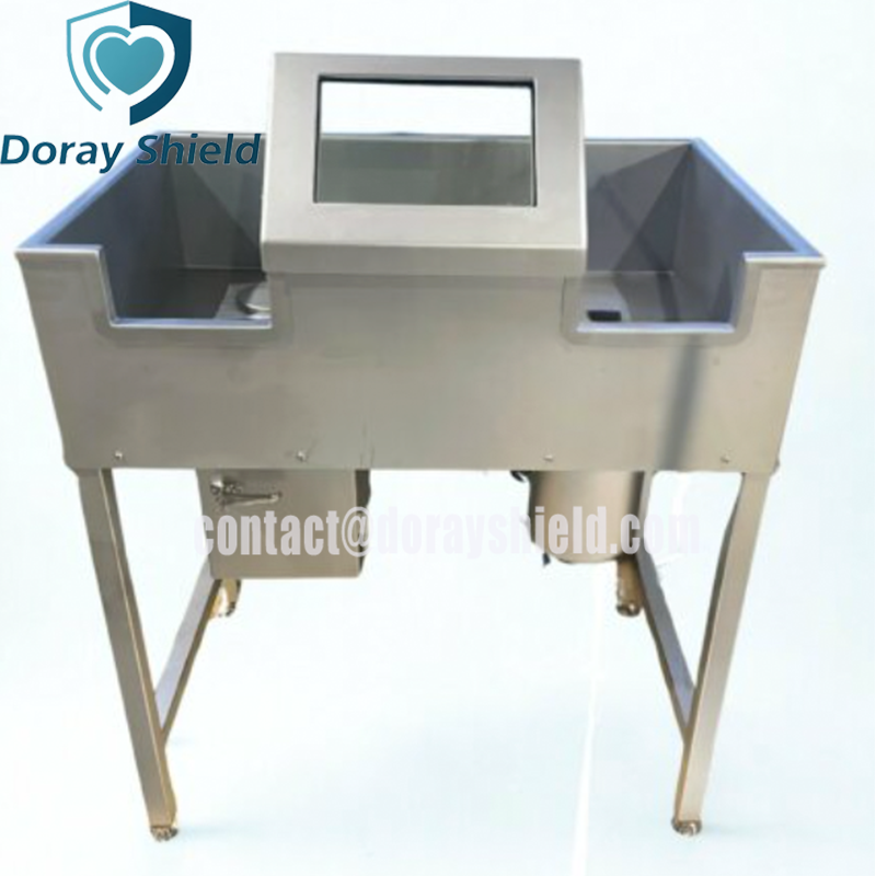 Lead-lined PET Unit Dose Pig Table