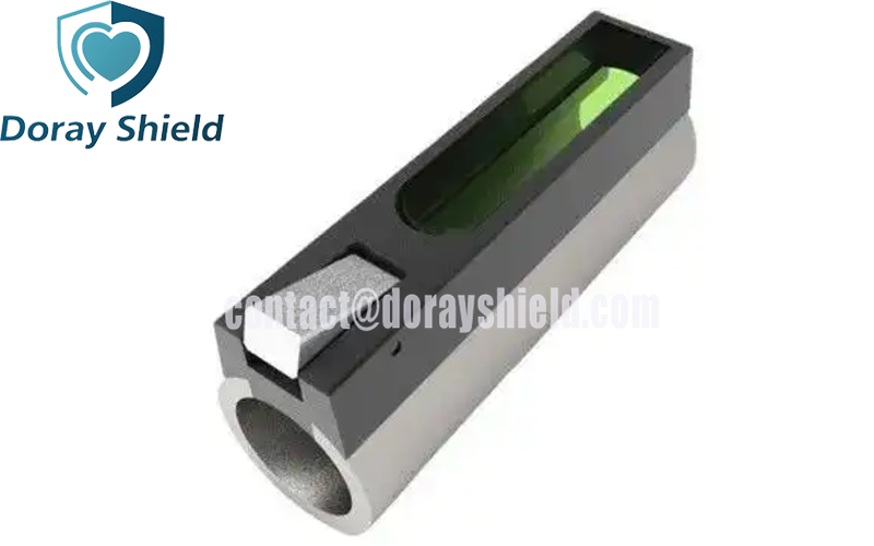 Thumbscrew Tungsten Syringe Shield