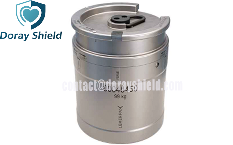 CF 18T Lead Radiation Protection Container