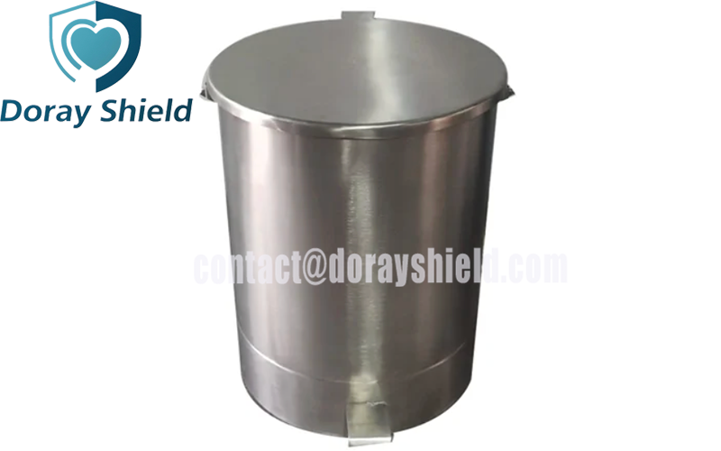 Foot Pedal Lead Waste Bin