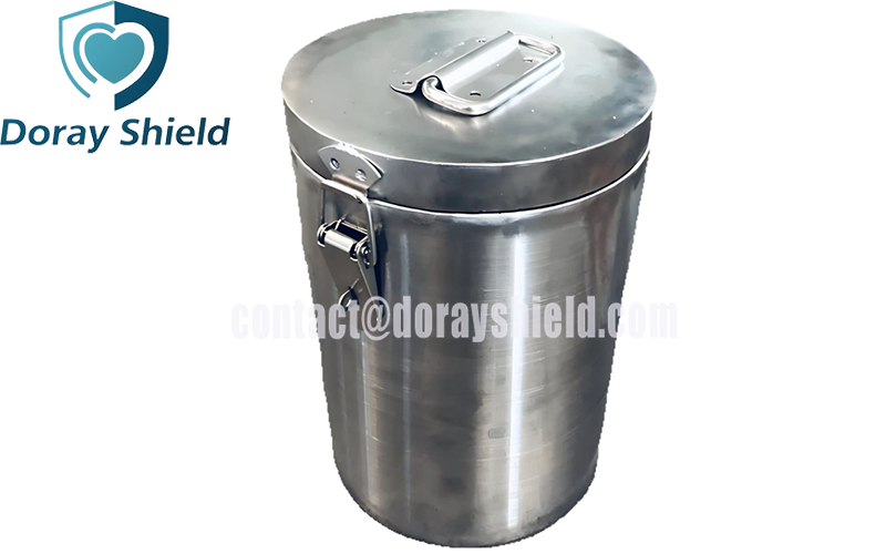 Gamma Ray Shielding Lead Waste Container