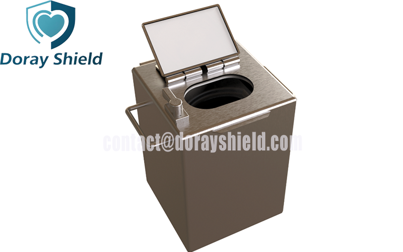Isotope Transport Lead Shielded Box