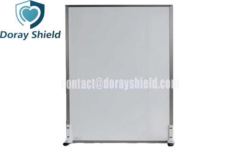 Mobile Protective Lead Screens Without View Window