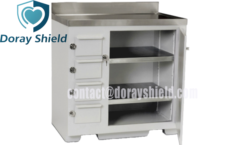 Lead-Lined Decay Cabinet