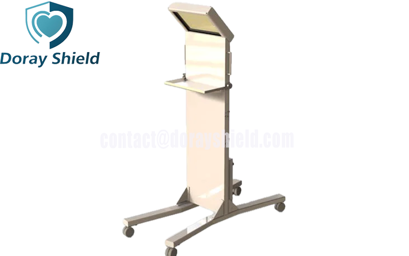 Injection Shield Cart With L-Block