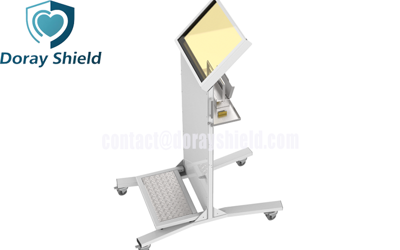Injection Shield Cart With L-Block