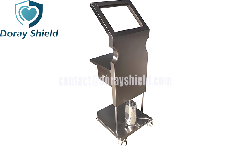  Lead Lined Injection Protection Cart