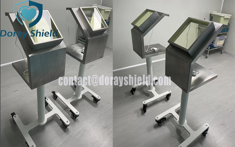 Lead Shielded Cart for Nuclear Medicine