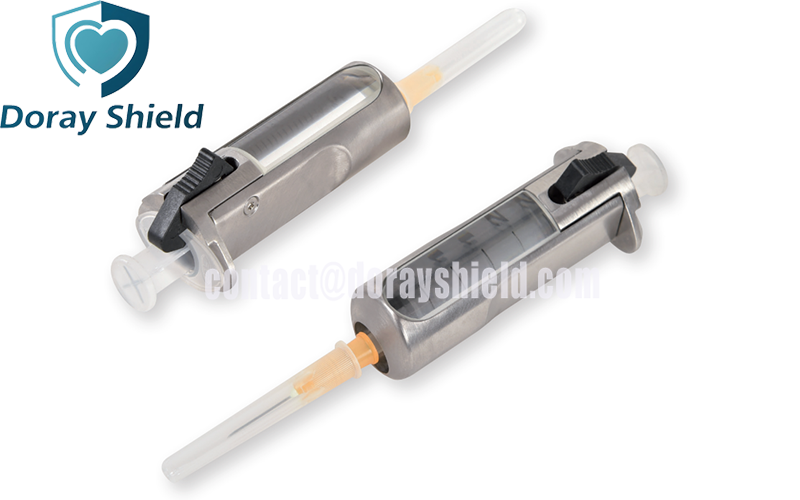 Pro-Tec PET/MR Syringe Shield Accommodates 3CC