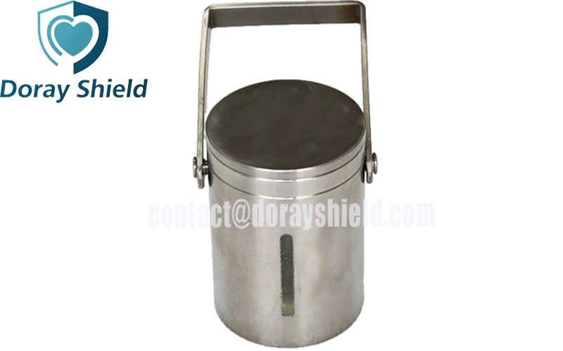 Tvs Tungsten Radiation Shield For Vial Transport