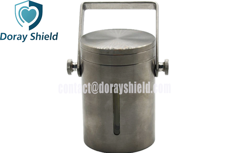 Tvs Tungsten Radiation Shield For Vial Transport