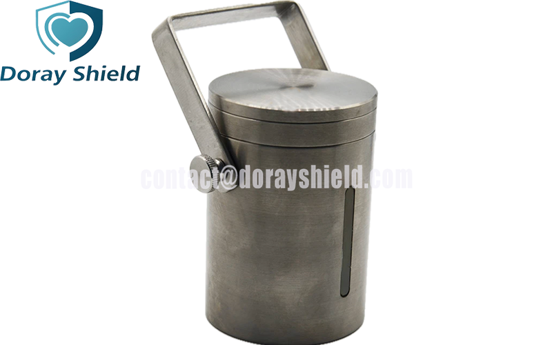 Tvs Tungsten Radiation Shield For Vial Transport