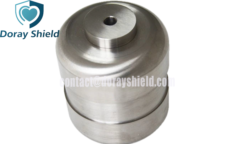 TVS Tungsten Radiation Shield Vial