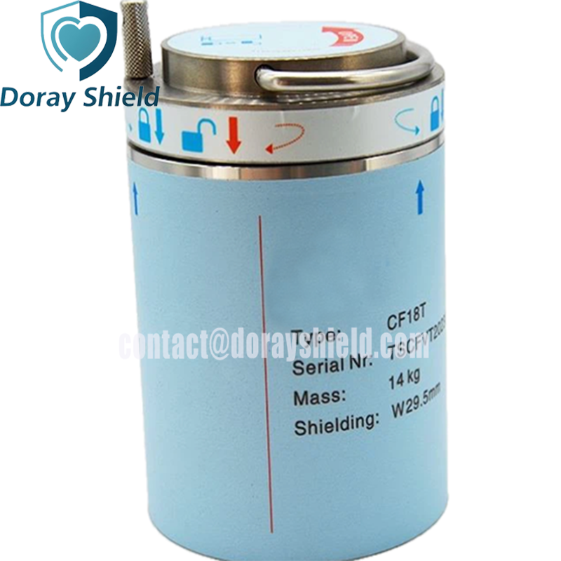 CF18T Tungsten Alloy FDG Containers 