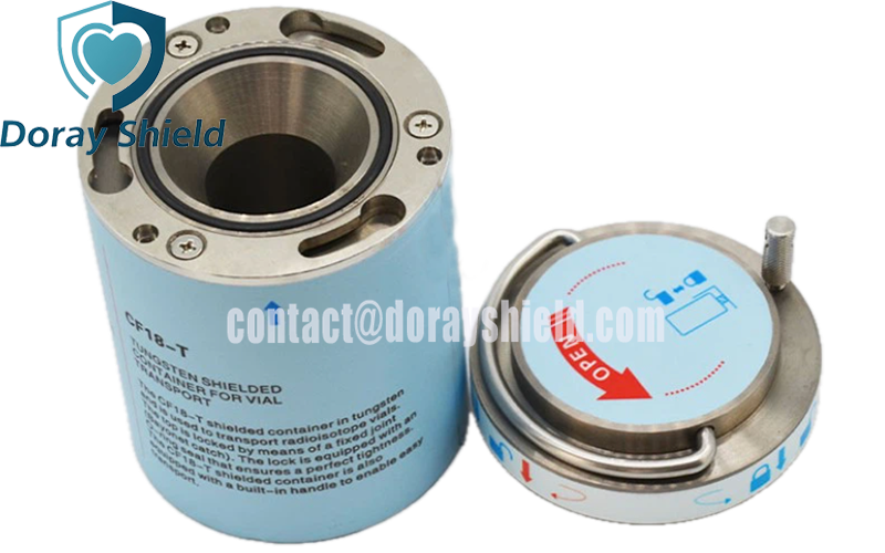CF18T Tungsten Alloy FDG Containers 