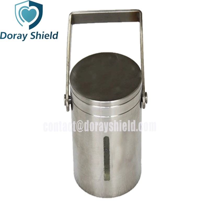 Tungsten Shielded Dispensing Container