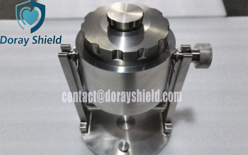 Tungsten Shielded Dispensing Container