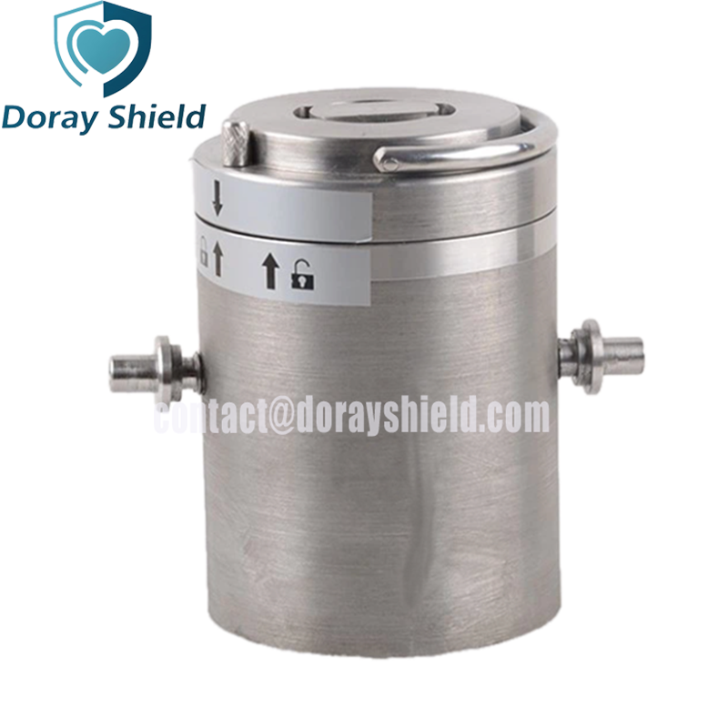 Radioactive Medicine Tungsten Dispensing Container