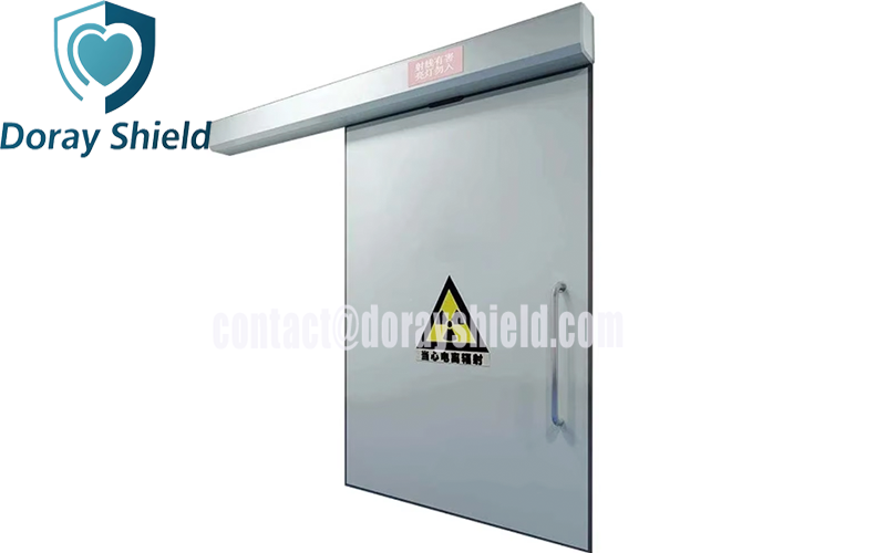 Lead Lined Radiation Shielded Slide Door
